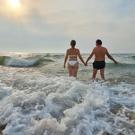 Zachód Słońca W Ustroniu Morskim Ustronie Morskie